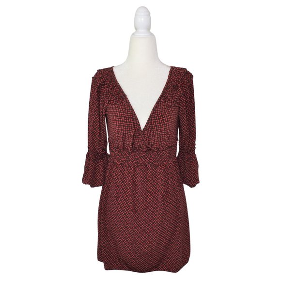 Sophie Max Boho Bell Sleeve Tunic Top Size XS NWT - Picture 1 of 11